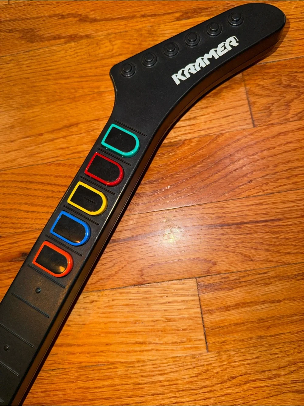 PS2 Guitar Hero Kramer Striker RedOctane Wireless Controller No Dongle